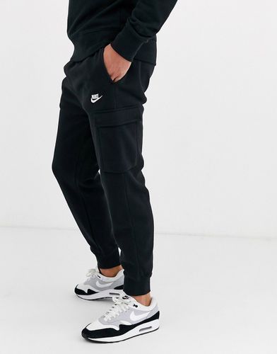 Club - Joggers cargo neri con fondo elasticizzato - Nike - Modalova