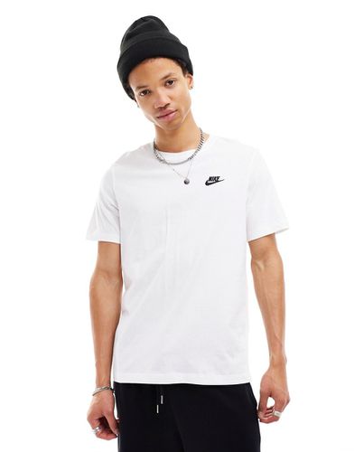 Nike Club - T-shirt bianca-Bianco - Nike - Modalova