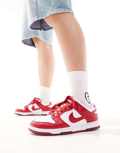 Dunk Low NN - Sneakers unisex bianche e rosse - Nike - Modalova