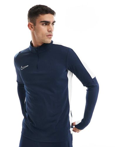 Academy 23 - Felpa color navy con zip corta - Nike Football - Modalova