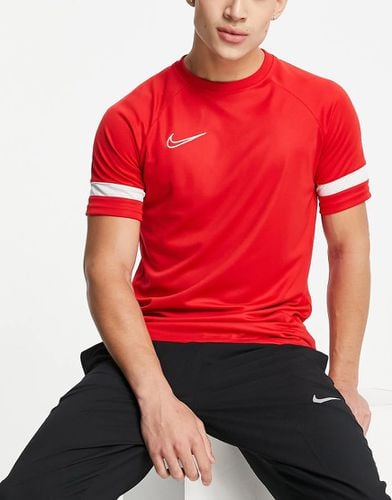 Nike - Football Academy - T-shirt rossa e bianca - Nike Football - Modalova