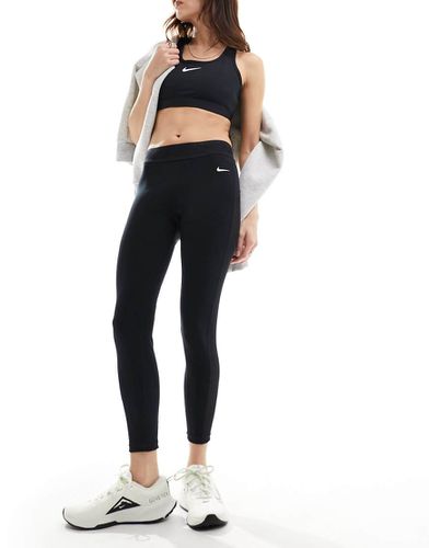 Nike - Pro Training Dri-FIT - Leggings a vita medio alta a 7/8 in rete neri - Nike Training - Modalova