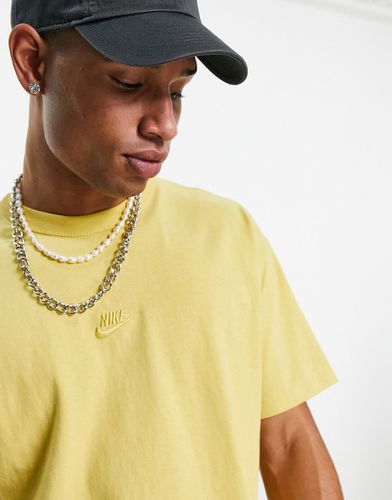 Premium - T-shirt oversize pesante color oro - Nike - Modalova