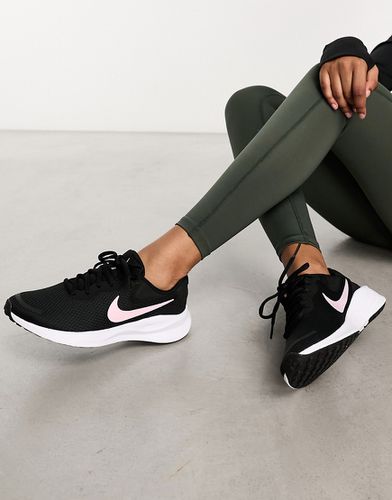 Revolution 7 - Sneakers nere e rosa - Nike Running - Modalova