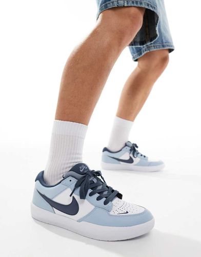 Force 58 - Sneakers bianche, grigie e blu navy - Nike SB - Modalova