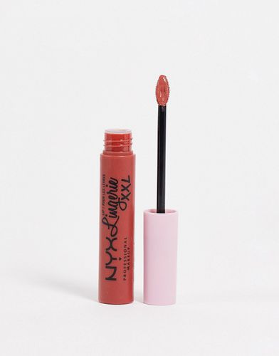 Lip Lingerie XXL - Rossetto liquido opaco tonalità Candela Babe - NYX Professional Makeup - Modalova