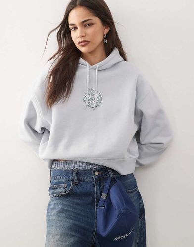 Offshore - Sweat à capuche court avec logo - clair - Santa Cruz - Modalova