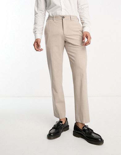 Pantaloni ampi da abito color sabbia - Selected Homme - Modalova