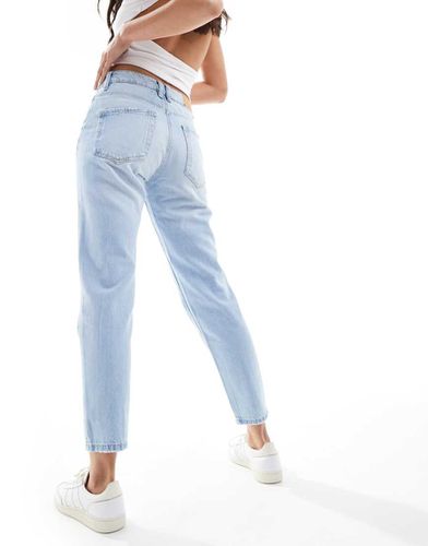 Mom jeans lavaggio chiaro - Stradivarius - Modalova