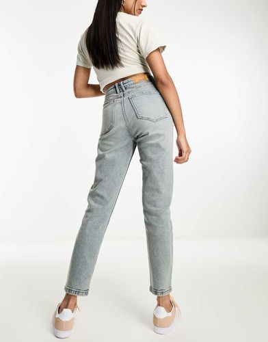 Mom jeans slim lavaggio effetto sporco - Stradivarius - Modalova