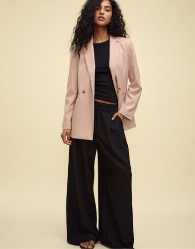 Blazer ajusté à double boutonnage - Vieux - Stradivarius - Modalova