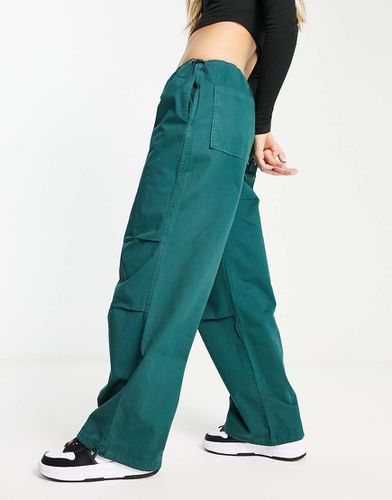 STR - Pantaloni parachute oversize bottiglia - Stradivarius - Modalova