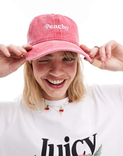 Everyday Peachy - Cappellino slavato - Sui Ava - Modalova