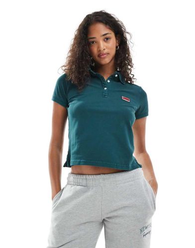 Athletic Essentials - Polo à imprimé graphique - pin foncé - Superdry - Modalova