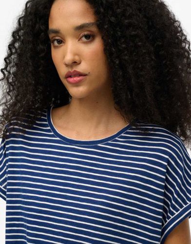 Studios - T-shirt ample - /blanc optique rayé - Superdry - Modalova