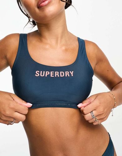 Top bikini elasticizzato in coordinato - Superdry - Modalova