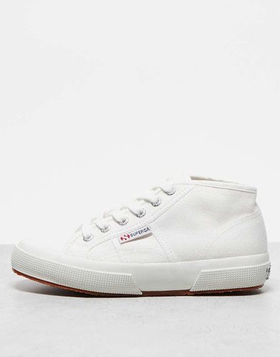 Sneakers alte bianche con suola spessa - Superga - Modalova