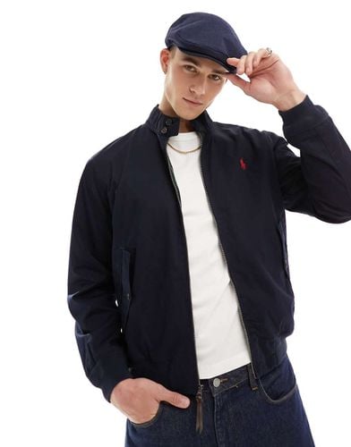 Giacca harrington in twill con logo - Polo Ralph Lauren - Modalova