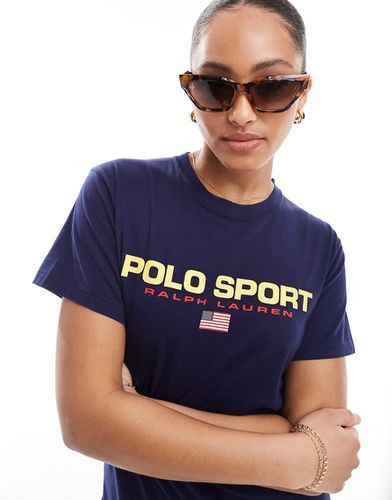 Sport Capsule - T-shirt con logo sul petto - Polo Ralph Lauren - Modalova