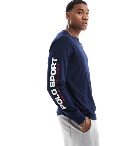 Sport Capsule - Maglietta a maniche lunghe con logo - Polo Ralph Lauren - Modalova