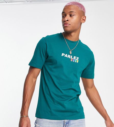 Altair - T-shirt /azzurro polvere con logo grande - In esclusiva per ASOS - Parlez - Modalova