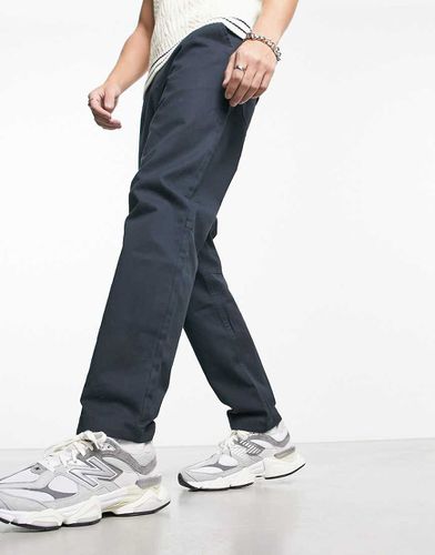 Pantaloni affusolati neri con coulisse - Pretty Green - Modalova