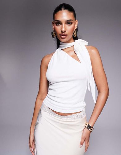 Anderstone - Top près du corps avec encolure foulard - Princess Polly - Modalova