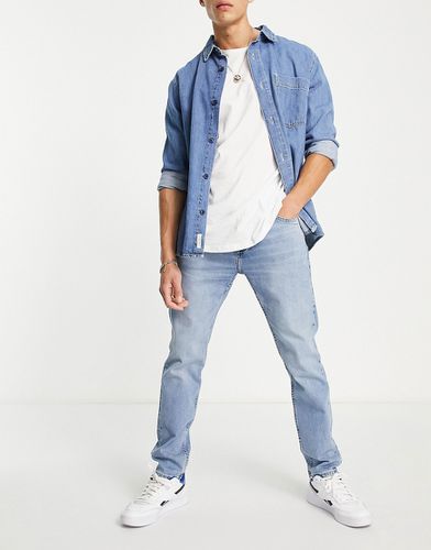 Jeans slim azzurri - Pull & Bear - Modalova