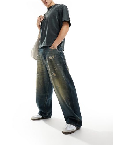 Jeans super ampi slavato - Pull & Bear - Modalova