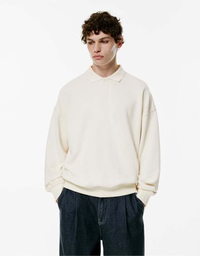 Polo à manches longues - cassé - Pull & bear - Modalova