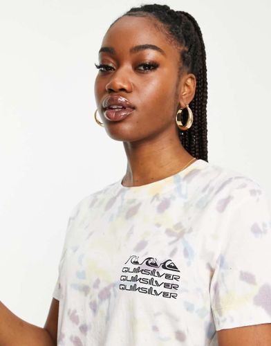 T-shirt corta tie-dye - Quiksilver - Modalova