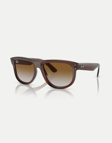 Reverse - Occhiali da sole trasparente con lenti marroni - Ray-Ban - Modalova