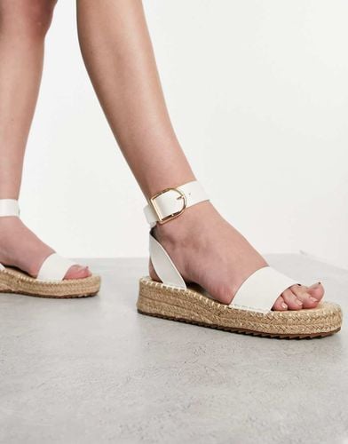 Alice - Espadrilles bianche con suola flatform - Raid - Modalova