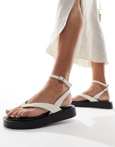 Maysee - Sandali infradito flatform crema - Raid - Modalova