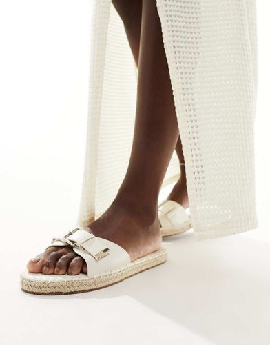 Ruheen - Sandali stile espadrilles bassi color sporco - Raid - Modalova