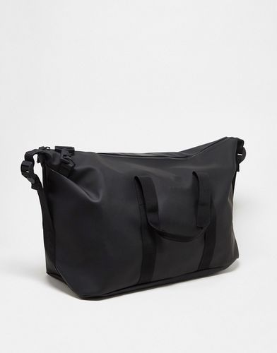 Borsa a sacco da weekend impermeabile nera unisex - Rains - Modalova