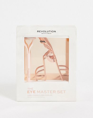 Eye Master - Set con piegaciglia e pettinino - Revolution - Modalova