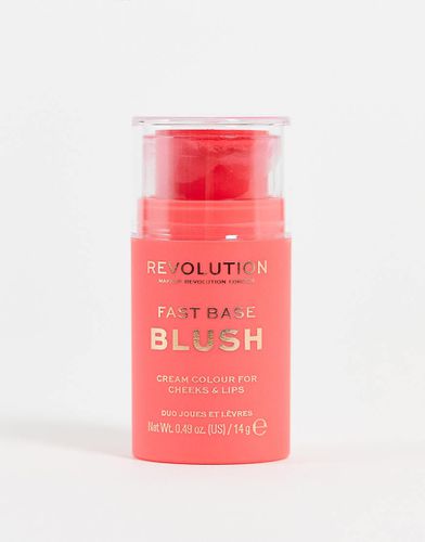 Fast Base Blush - Blush in stick tonalità Bloom - Revolution - Modalova