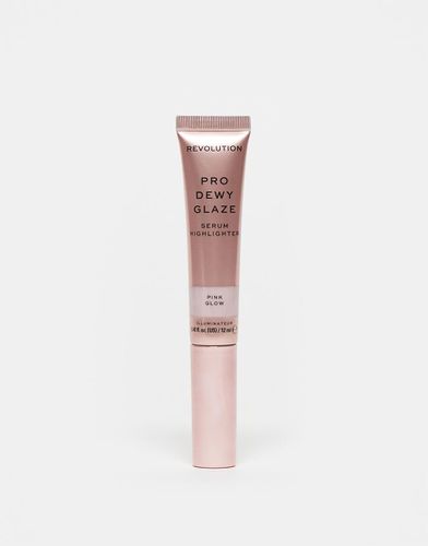 Revolution - Siero illuminante Pro Dewy Glaze Wand - Pink Glow - Revolution Pro - Modalova