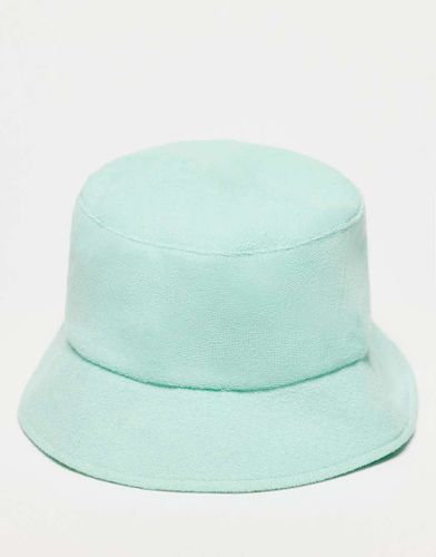 Bob unisexe en tissu éponge - Vert menthe - Reclaimed Vintage - Modalova