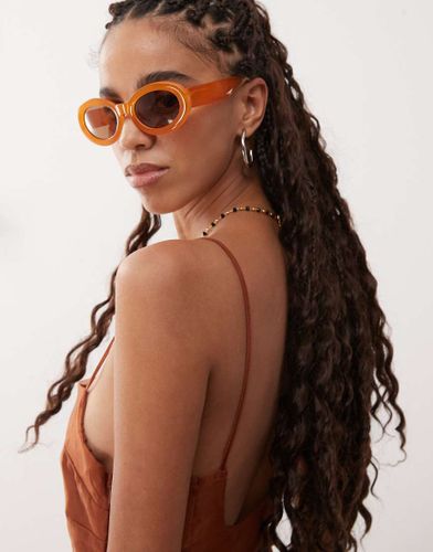 Lunettes de soleil ovales - Reclaimed Vintage - Modalova