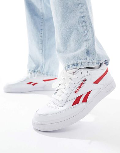 Club C Revenge - Sneakers bianche e rosse - Reebok - Modalova