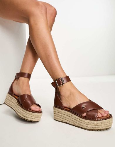 Espadrilles flatform marroni - River Island - Modalova