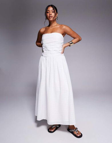 Robe bandeau mi-longue à taille basse - River Island - Modalova