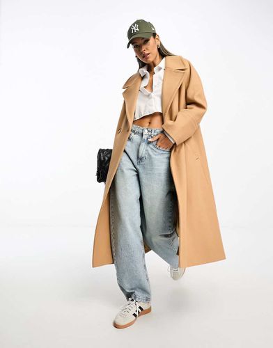 Trench extra largo oversize beige - River Island - Modalova