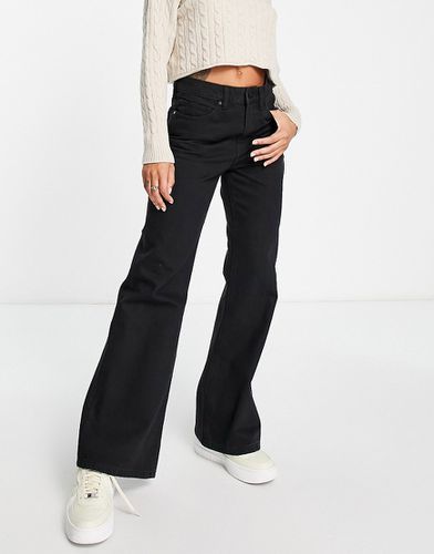 Waven - Jeans a zampa nero slavato - Waven - Modalova