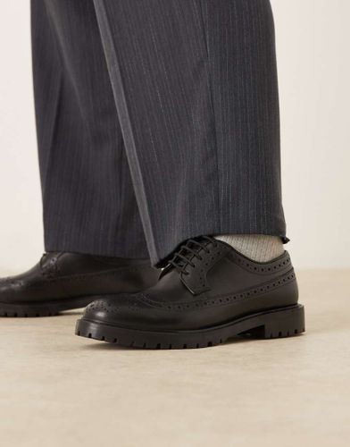 James - Chaussures richelieu en cuir - Walk London - Modalova