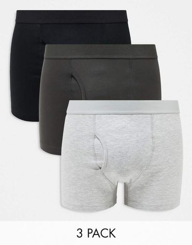 Confezione da 3 paia di boxer color nero e - Weekday - Modalova