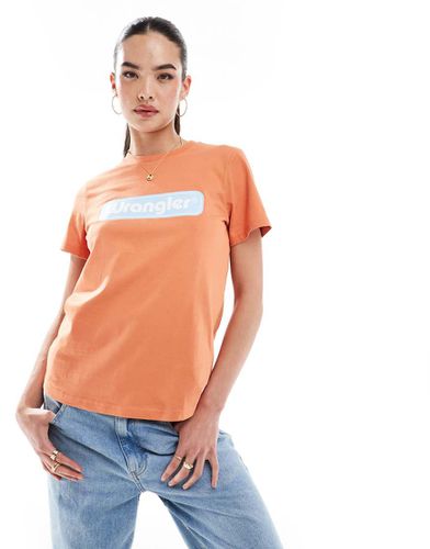 T-shirt con logo - Wrangler - Modalova