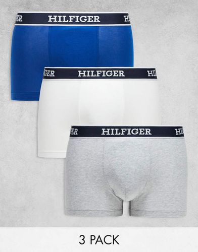 Confezione da 3 boxer aderenti multi - Tommy Hilfiger - Modalova